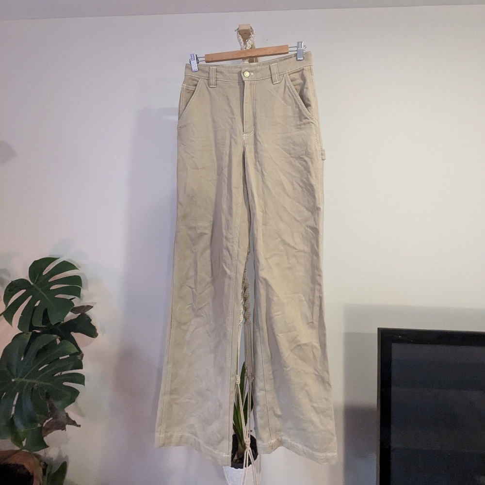 TNA cargo wide leg pants